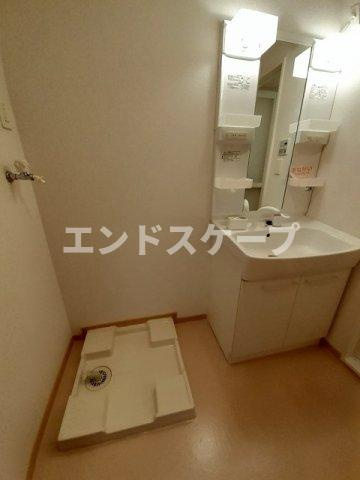 クローバーＡの洗面所|高崎、前橋のお部屋探しはエンドスケープまで！お客様の理想お聞かせ下さい♪