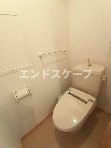 クローバーＡのトイレ|高崎、前橋のお部屋探しはエンドスケープまで！お客様の理想お聞かせ下さい♪