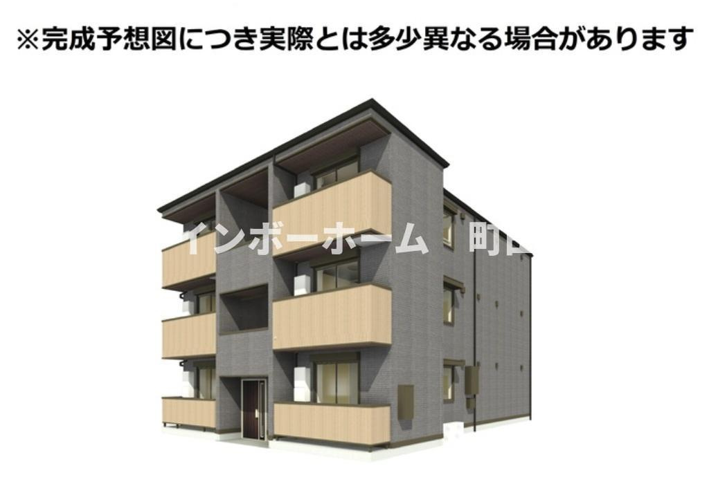 D-ROOM・M※初期費用分割あと払いサービス利用可能物件の外観パース