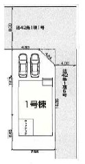 Livele Garden.S 川越岸町第四の区画図|カースペース2台分