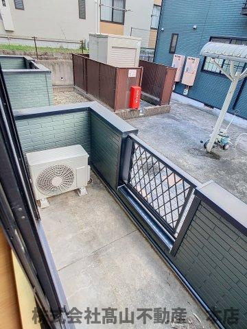 ラ・プリマヴェーラＢのバルコニー