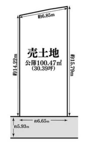【土地図】 | 松尾東ノ口町 売土地