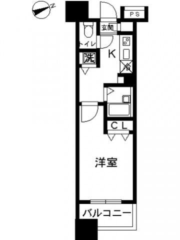 【間取り】 | スカイコート八王子第5(スカイコートハチオウジダイゴ)