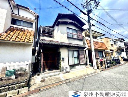 岸和田市松風町中古戸建の外観|岸和田市松風町580万円　土地63.01㎡建物78.57㎡　4LDK　昭和54年築