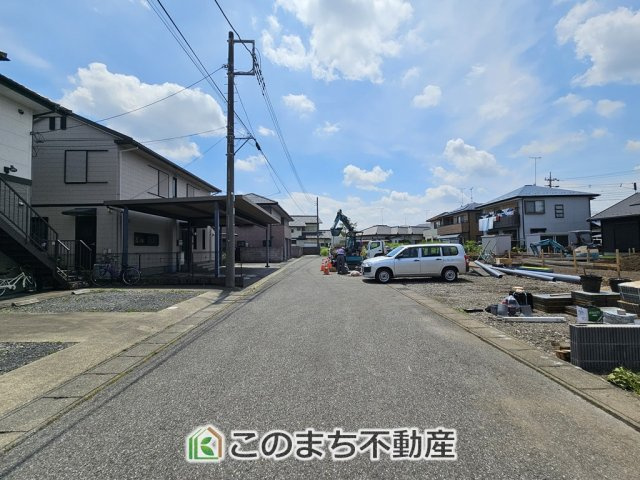 グラファーレ宇都宮市宝木本町4期の前面道路含む現地写真|前面道路含む現地写真