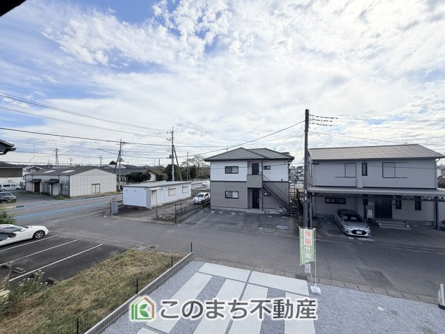 グラファーレ宇都宮市宝木本町4期の展望|バルコニーからの展望です。