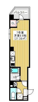 【間取り】 | ＮＹ　Ｓｑｕａｒｅ　Ｆｕｎａｂａｓｈｉ | 間取りです。