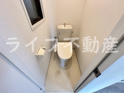 ロイヤルハイム新深江のトイレ|コンパクトで使いやすいトイレです