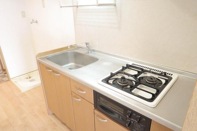 多摩市永山２丁目の賃貸マンションのキッチン