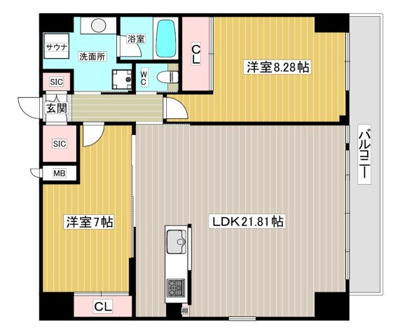 【間取り】 | プレジオ西宮北口