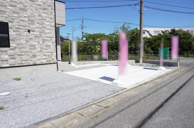 越谷市西方2丁目 新築分譲住宅の駐車場