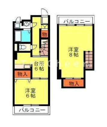 ヴィラウエルスの間取り