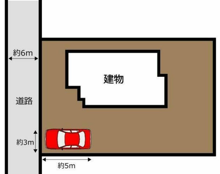 中古戸建　富士宮市羽鮒　Rの区画図|

