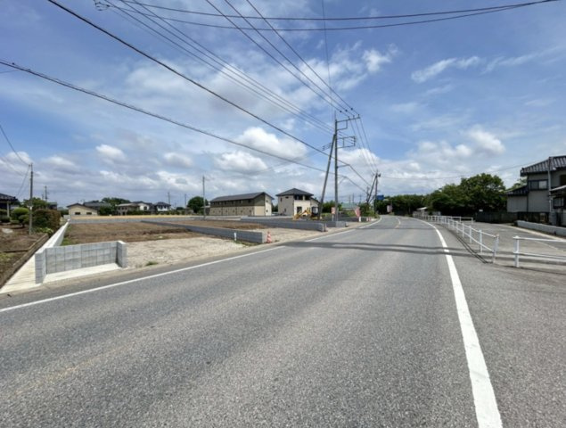 【前面道路含む現地写真】 | 加須市北下新井　新築戸建　全5棟　4号棟