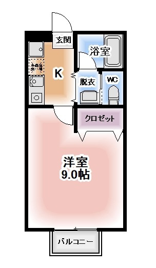 ドミール・ウィズの間取り