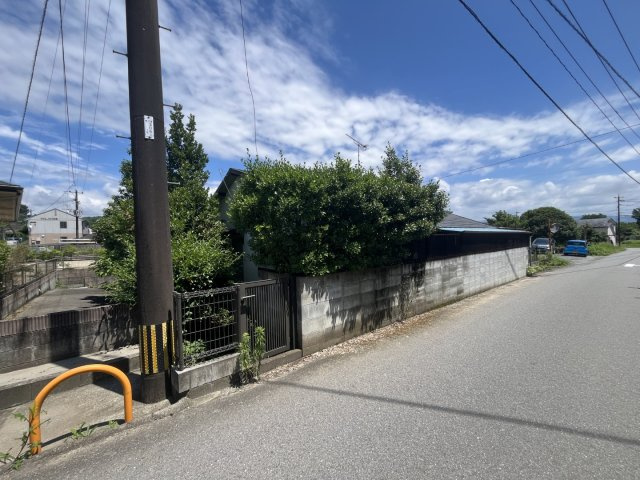 宇城市松橋町豊福の売地の外観