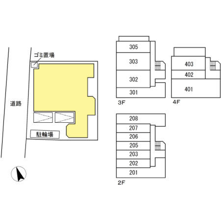 【区画図】 | コージーハラ