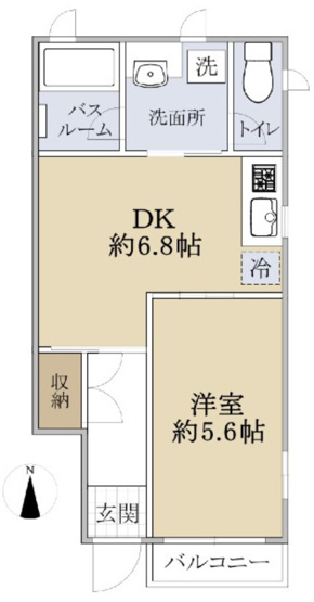 【間取り】 | S flat 氷川台