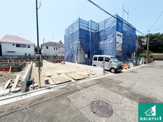 堺市西区浜寺諏訪森町西　第4期　新築一戸建ての外観|現在の進捗状況です！順調に作業進行中、完成が待ち遠しいです！詳細の間取り等、お気軽にお問い合わせください！