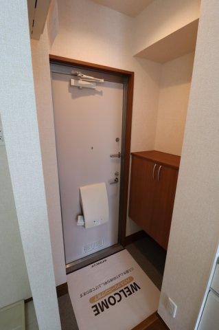 ソレイユ東野の玄関