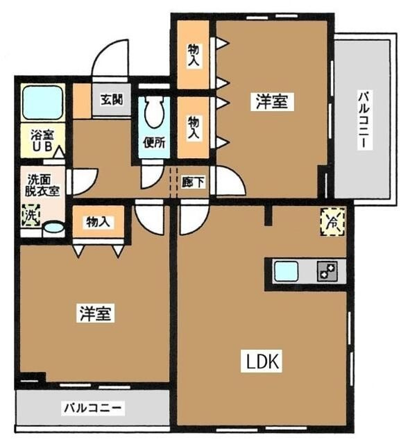 パラッツィナ町屋の間取り