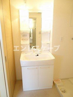 カーサ・エテルノＡの洗面所|高崎、前橋のお部屋探しはエンドスケープまで！お客様の理想お聞かせ下さい♪