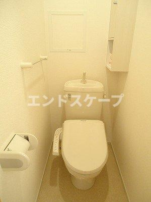 カーサ・エテルノＡのトイレ|高崎、前橋のお部屋探しはエンドスケープまで！お客様の理想お聞かせ下さい♪
