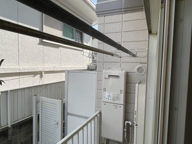 上田コーポのバルコニー