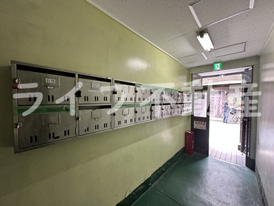 金沢マンションのロビー