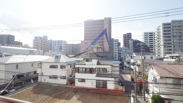 清水コーポのバルコニー|眺望です。