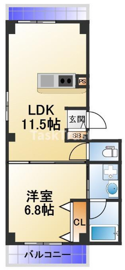 【間取り】 | アリエッタ鶴見緑地