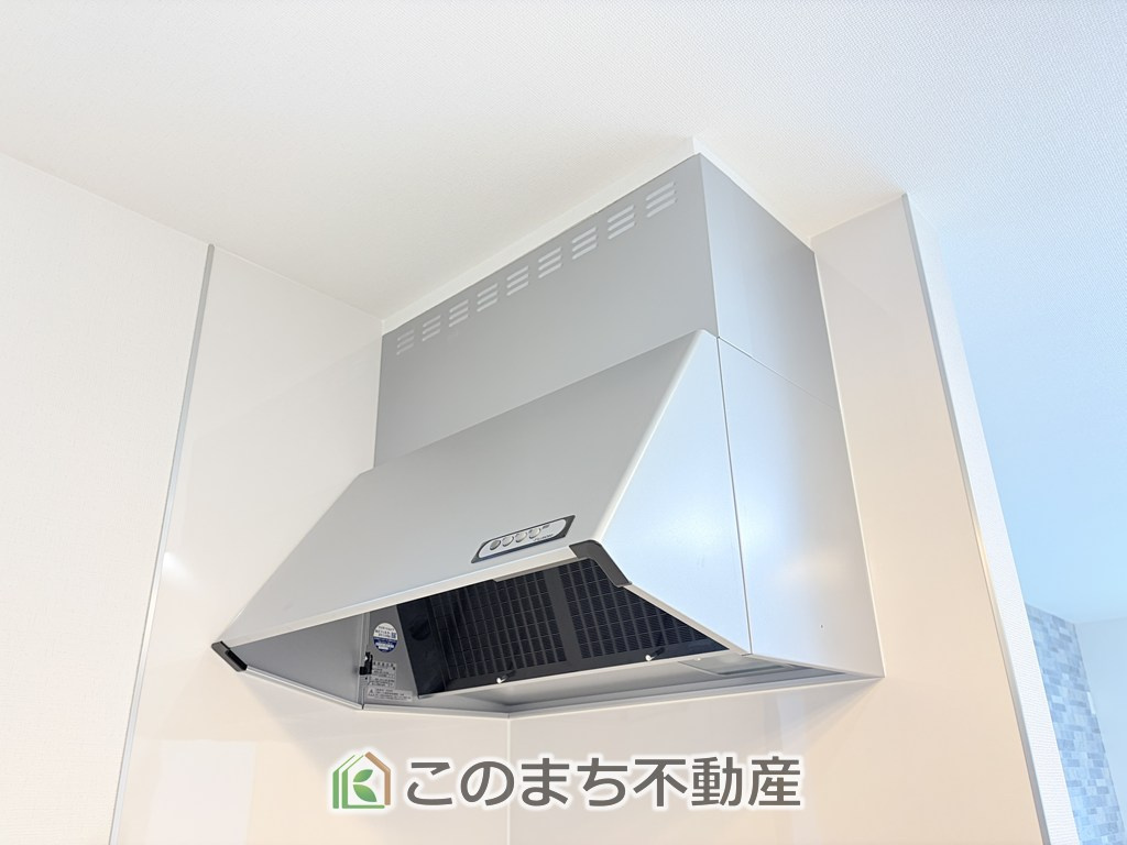 ハートフルタウン宇都宮市岩曽町1379番のキッチン|お料理の匂いもスッキリ♪シンプルデザインで掃除も簡単‼