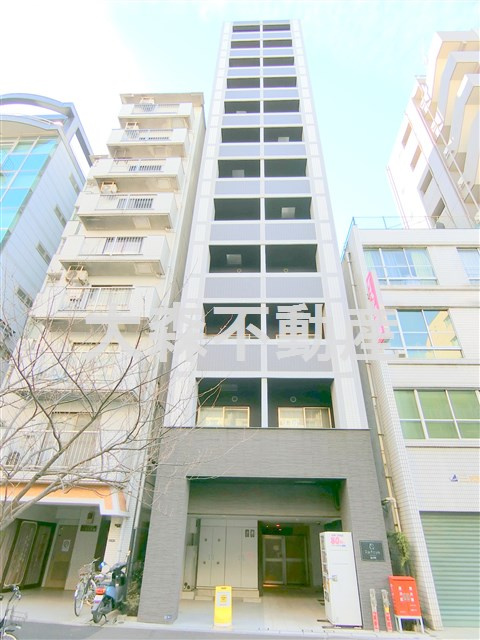 リファイズ品川南の外観|2008年9月築　RC鉄筋コンクリート造地上12階建て総戸数32戸
東京都品川区南大井3丁目　JR京浜東北線大森駅、京急本線大森海岸駅徒歩圏内！交番の並び