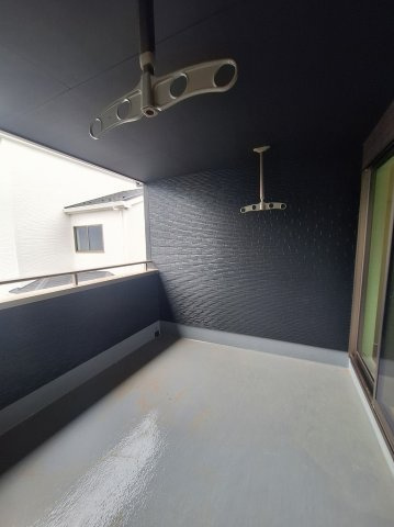 GRAFARE 高崎市石原町3期 1号棟のバルコニー|現地撮影