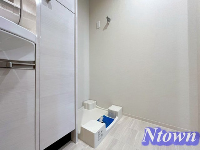 【設備】 | プレサンス ロジェ 丸の内 CENTRAL CASA | 洗濯機置き場です。