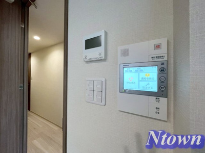 【セキュリティ】 | プレサンス ロジェ 丸の内 CENTRAL CASA | モニター付きです。