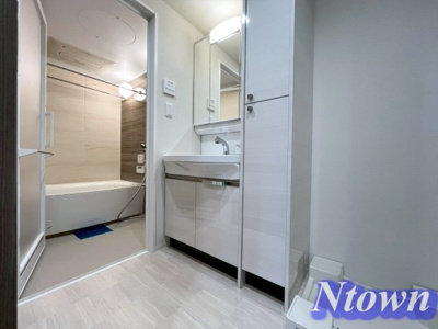 【独立洗面台】 | プレサンス ロジェ 丸の内 CENTRAL CASA | 独立洗面台あり、毎朝おしゃれに忙しい女性の方におすすめです