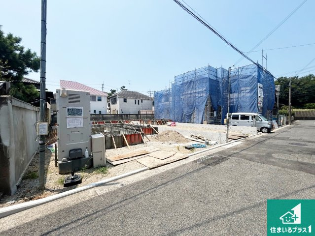 堺市西区浜寺諏訪森町西　第4期　新築一戸建ての外観|現在建築中！落ち着いた街並みで新生活を始めることが出来そう！周辺の物件も併せてご紹介させて頂きます！