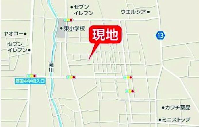 KIS前橋市箱田町1期　中古住宅の地図
