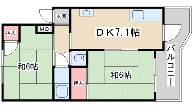 【間取り】 | 樋口マンション