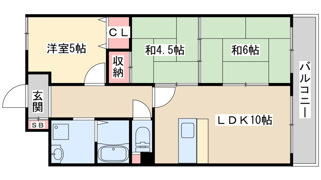 【間取り】 | リブラン新北野