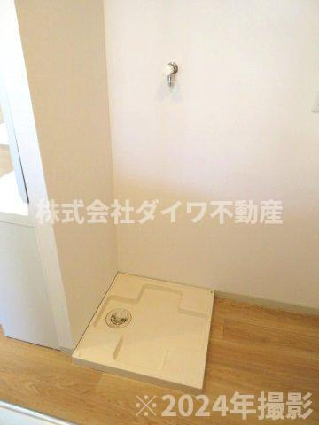 グランデュール柱の設備|洗濯パン
