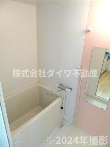 グランデュール柱の浴室