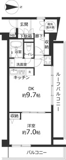 【間取り】 | クレール駒込