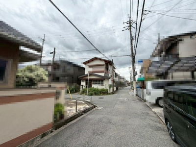 【前面道路含む現地写真】 | 北野田　売土地 | 自由設計可能ですので　家族の希望が詰まったマイホームを建築出来ますね！