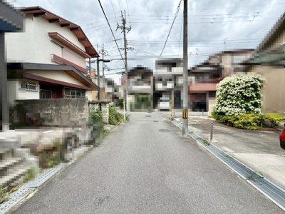 【前面道路含む現地写真】 | 北野田　売土地 | 建築条件無ですので、個性溢れる住まいを実現させてくださいね♪
