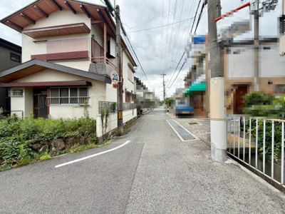 【前面道路含む現地写真】 | 北野田　売土地 | 大型ショッピングセンター「ららぽーと堺」まで車で約１０分！全212店舗が出店。