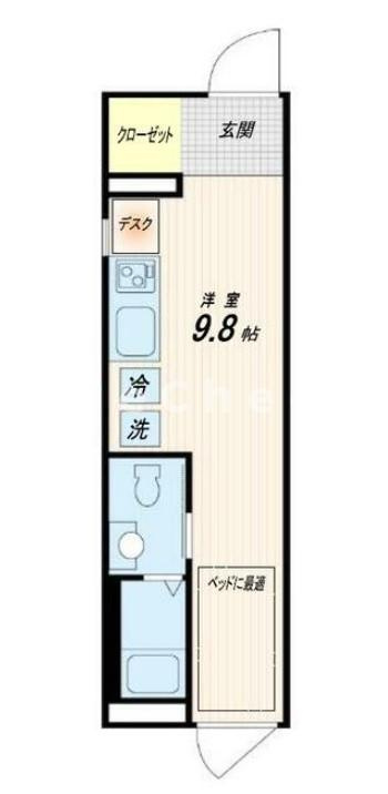 Fullea神楽坂(フレア神楽坂)の間取り