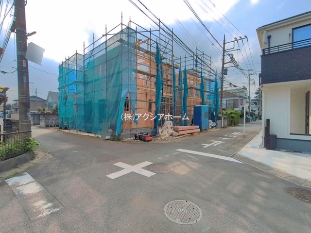 入間市東町4丁目・全2棟　新築一戸建　A号棟の前面道路含む現地写真|現地写真（2026年7月23日撮影）