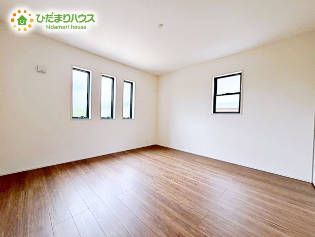 【寝室】 | 第2石岡市下林　新築戸建 | ベッドを置いても余裕の広さがあります。パソコンや趣味のスペースなどインテリアを考えるのも楽しみですね！